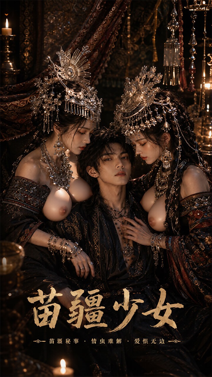 苗疆少女海报
