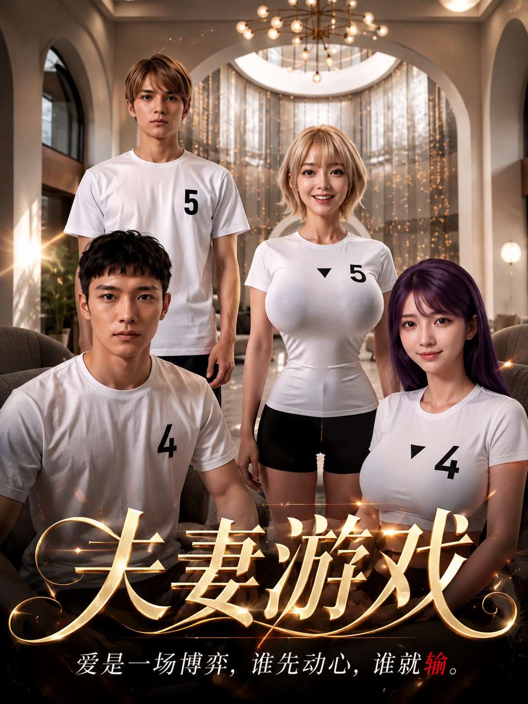 夫妻游戏海报